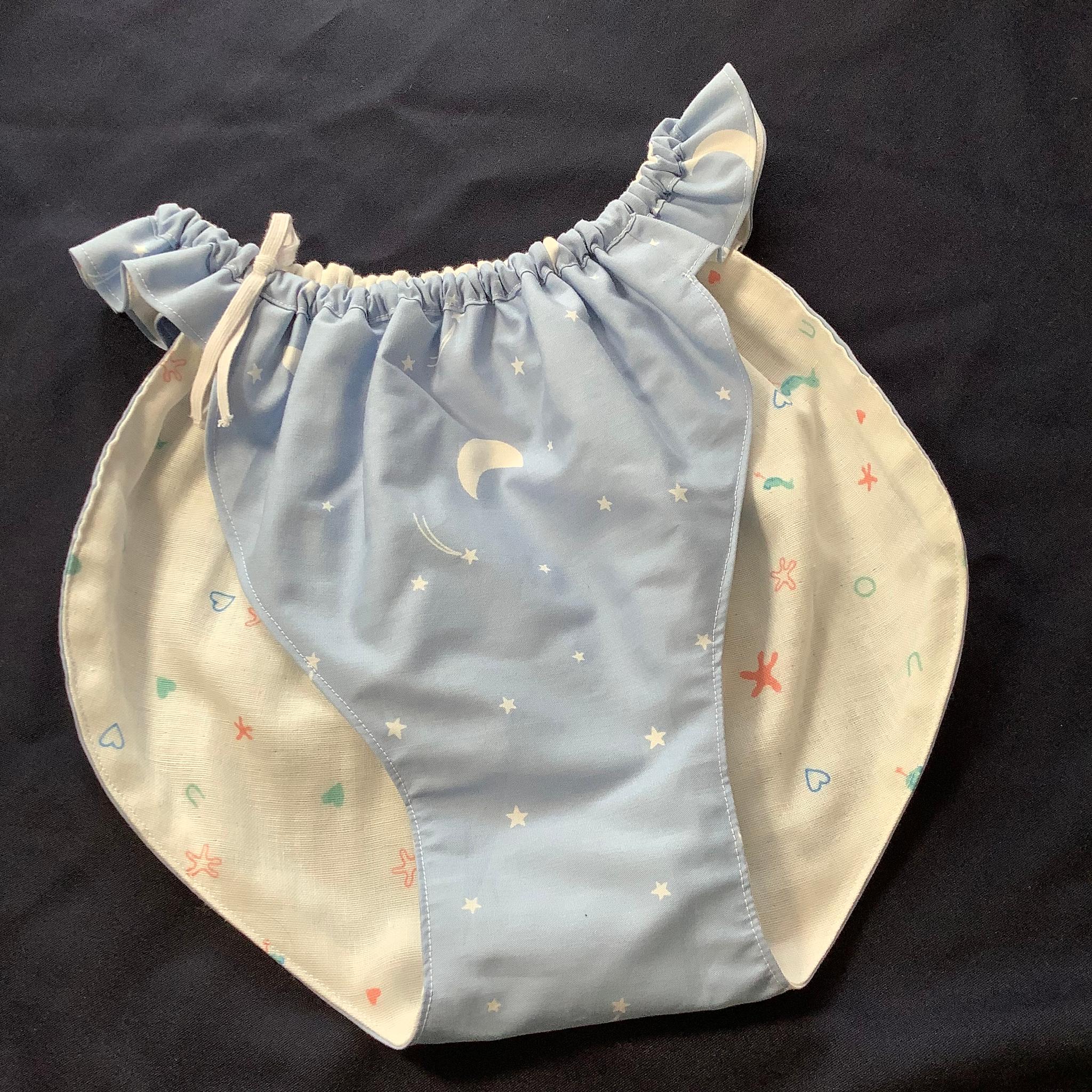 フンティ・姫パン・ふんどしパンツ【026-a】繊細さん敏感肌に優しいリラクゼーションふんティムーンスターwガーゼ | 2枚目